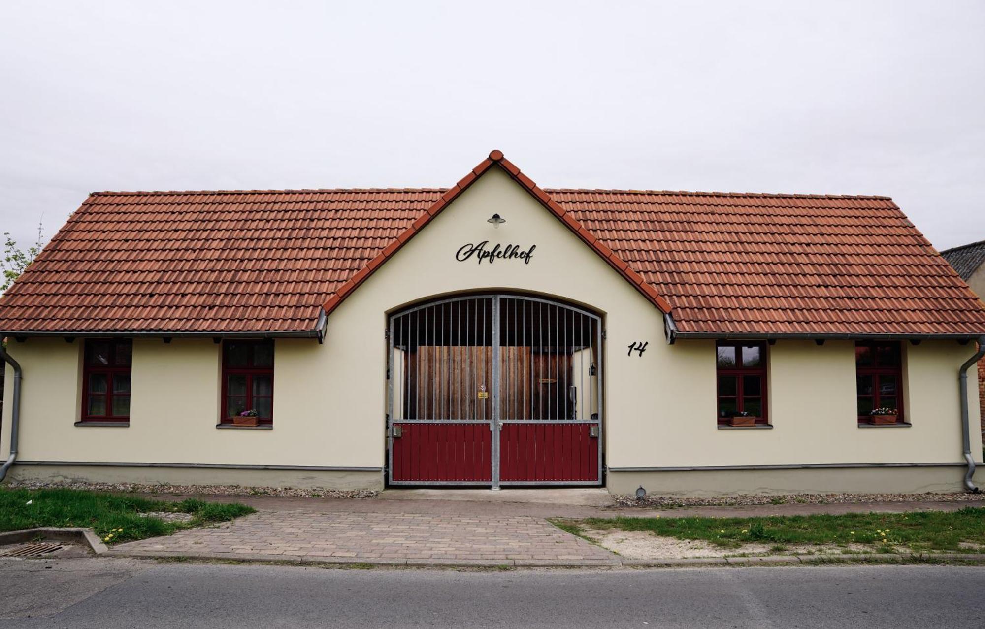 Apartmán Apfelhof Biesenbrow Exteriér fotografie