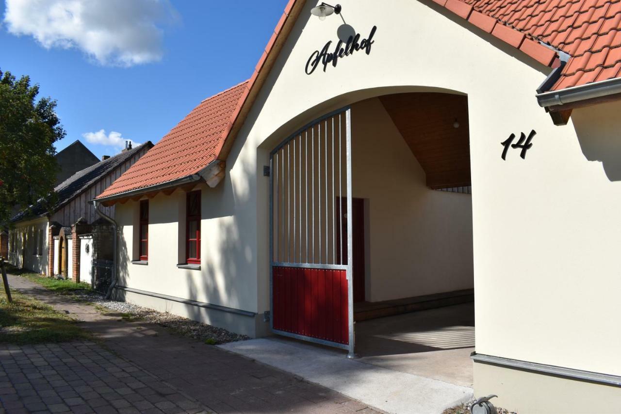 Apartmán Apfelhof Biesenbrow Exteriér fotografie